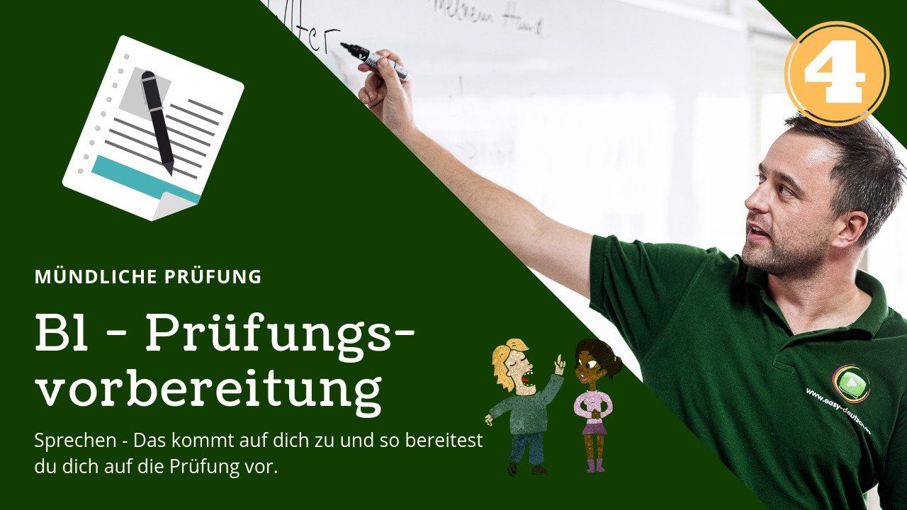 B1 Prüfungsvorbereitung Deutsch 4 B1 Prüfungsvorbereitung Deutsch 4