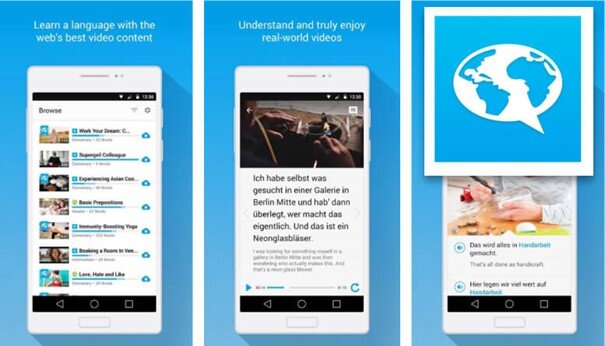 FluentU Deutsch Lernen App FluentU