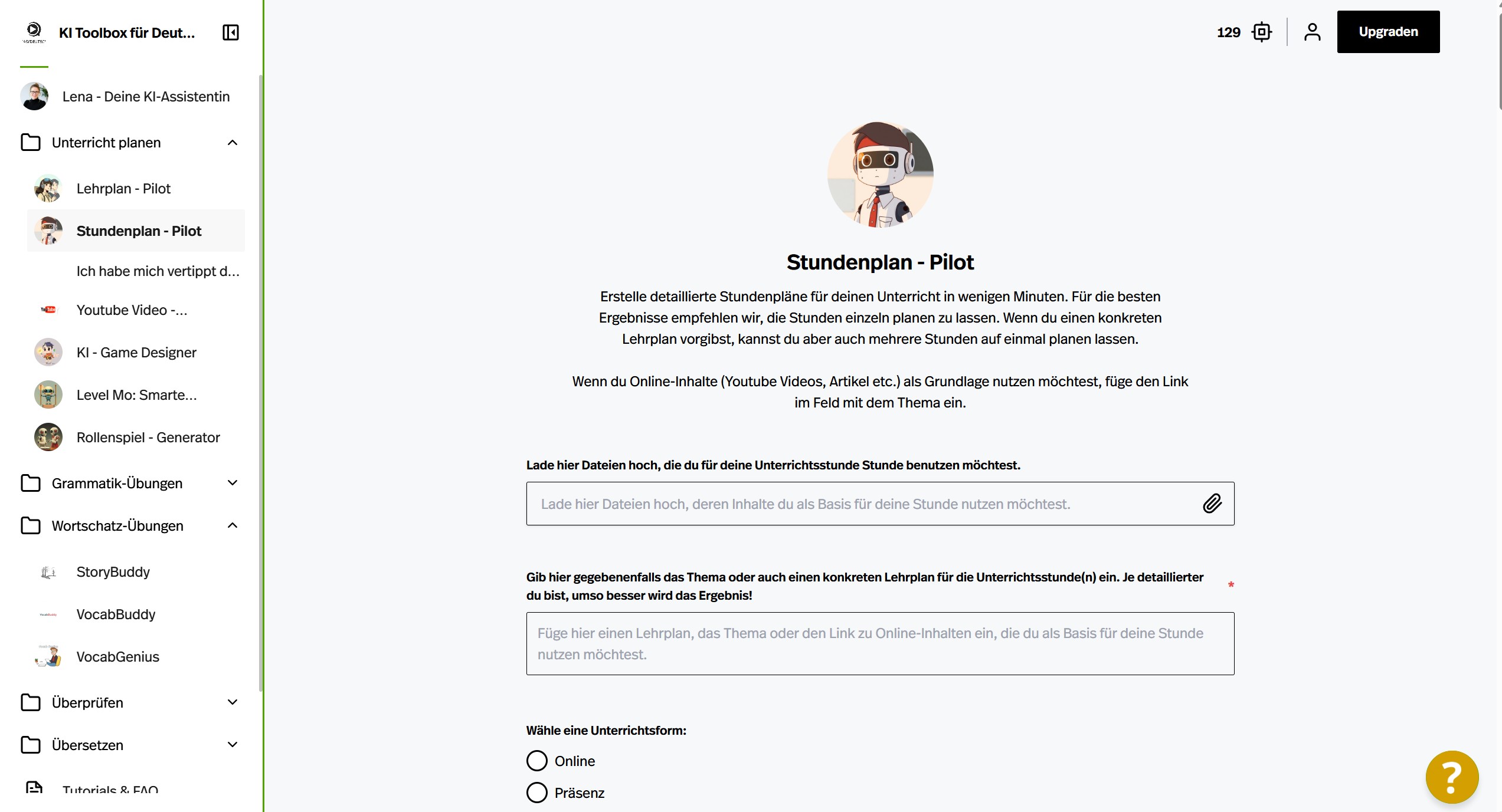 EasyDeutsch AI Überblick